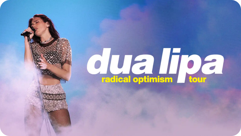 DUA LIPA RADICAL OPTIMISM TOUR